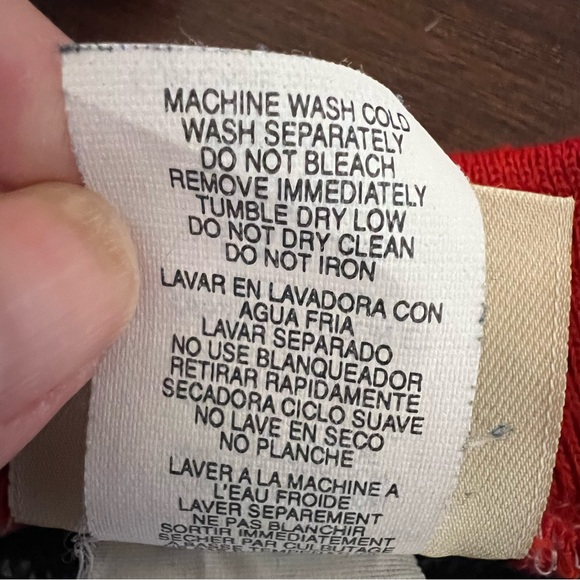 VTG Top Stitch By Morning Sun Womens L Sweatshirt Embroidered Cardinal USA - Picture 10 of 11